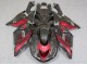 Negro Rojo ABS Carenado Motocicleta Kawasaki ZX14R ZZR 1400 06-11 Negro Rojo ABS Carenado Motocicleta Kawasaki ZX14R ZZR 1400 06-11