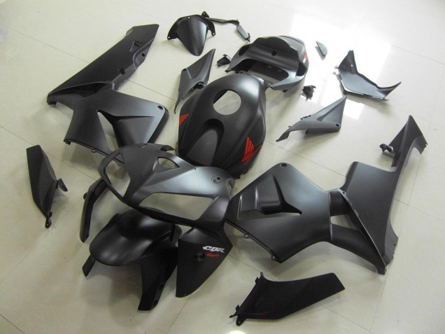 Negro Rojo ABS Moto Plásticos Honda CBR 600 RR 05-06 Negro Rojo ABS Moto Plásticos Honda CBR 600 RR 05-06