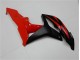 Negro Rojo ABS Moto Plásticos Honda CBR 600 RR 07-08 Negro Rojo ABS Moto Plásticos Honda CBR 600 RR 07-08