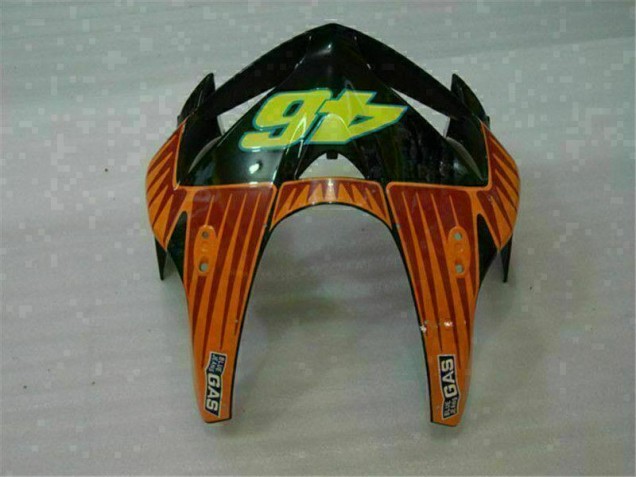Negro Rojo Amarillo 46 Carenado Moto Honda CBR 600 RR 05-06 Negro Rojo Amarillo 46 Carenado Moto Honda CBR 600 RR 05-06