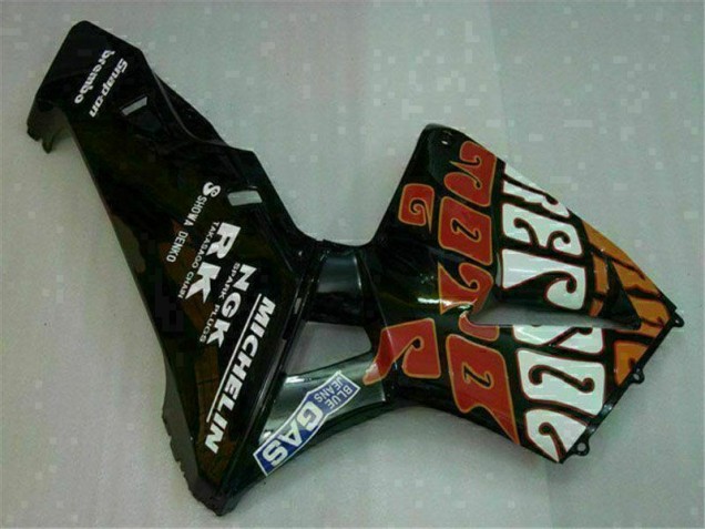 Negro Rojo Amarillo 46 Carenado Moto Honda CBR 600 RR 05-06 Negro Rojo Amarillo 46 Carenado Moto Honda CBR 600 RR 05-06