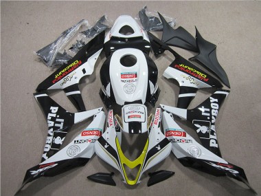 Negro Rojo Blanco DENSO Carenado Moto Honda CBR 600 RR 07-08