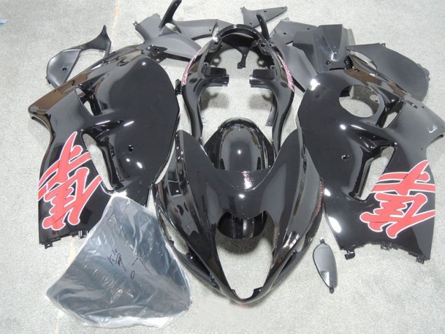 Negro Rojo Calcomanía Carenado Moto Suzuki GSXR 1300 Hayabusa 96-07 Negro Rojo Calcomanía Carenado Moto Suzuki GSXR 1300 Hayabusa 96-07