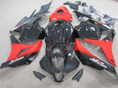Negro Rojo Carenado Moto Honda CBR 600 RR 09-12