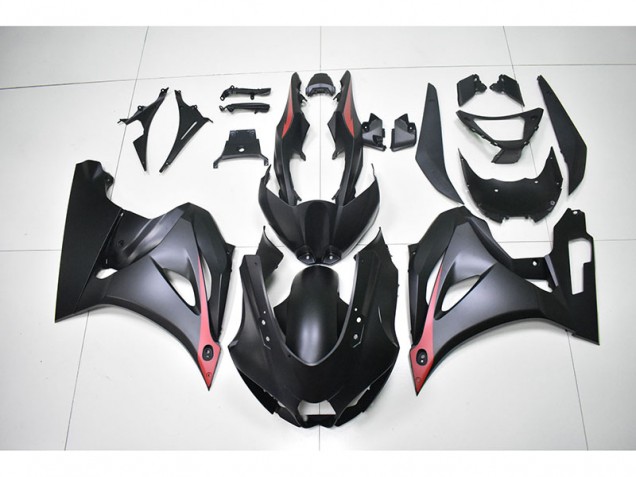 Negro Rojo Carenado Moto Suzuki GSXR 1000 17-23 Negro Rojo Carenado Moto Suzuki GSXR 1000 17-23