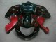 Negro Rojo Carenado Moto Suzuki GSXR 600 / 750 K1 K2 K3 01-03 Negro Rojo Carenado Moto Suzuki GSXR 600 / 750 K1 K2 K3 01-03