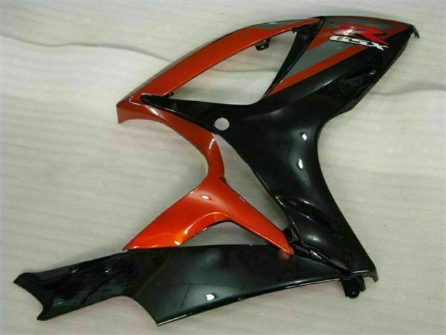 Negro Rojo Kits Carenado Moto Suzuki GSXR 600 / 750 K6 06-07 Negro Rojo Kits Carenado Moto Suzuki GSXR 600 / 750 K6 06-07
