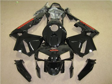 Negro Rojo Kits Completo Carenado Moto Honda CBR 600 RR 05-06