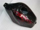 Negro Rojo Llama ABS Moto Plástico Honda CBR 600 F3 95-98 Negro Rojo Llama ABS Moto Plástico Honda CBR 600 F3 95-98