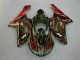 Negro Rojo Llama Kit Carenado Moto Kawasaki ZX6R 07-08 Negro Rojo Llama Kit Carenado Moto Kawasaki ZX6R 07-08