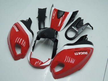 Negro Rojo Monster ABS Carenado Motocicleta Ducati Monster 696 08-12