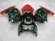 Negro Rojo Ninja Carenado Moto Kawasaki EX250 08-12 Negro Rojo Ninja Carenado Moto Kawasaki EX250 08-12