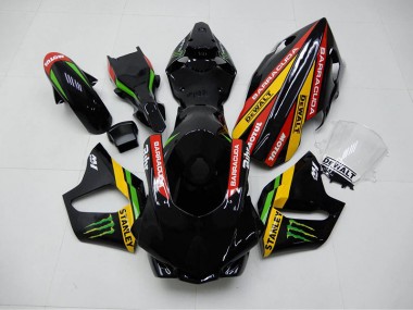Negro Stanley Carenado Moto Yamaha R1 15-19