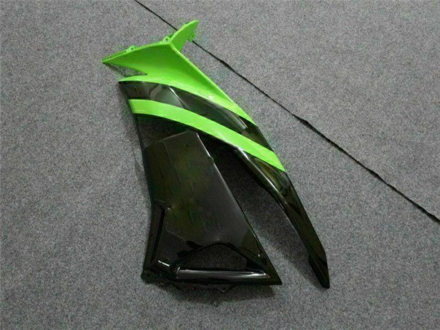 Negro Verde 3M Touch4 Carenado Moto Kawasaki ZX6R 09-12 Negro Verde 3M Touch4 Carenado Moto Kawasaki ZX6R 09-12