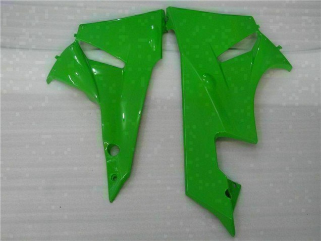 Negro Verde Carenado Moto & Plástico Kawasaki ZX6R 09-12 Negro Verde Carenado Moto & Plástico Kawasaki ZX6R 09-12