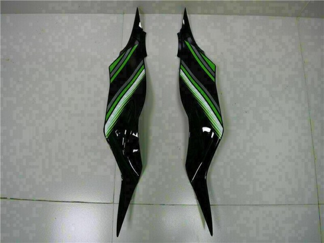Negro Verde Kit Completo Carenado Moto Kawasaki ZX6R 13-18 Negro Verde Kit Completo Carenado Moto Kawasaki ZX6R 13-18