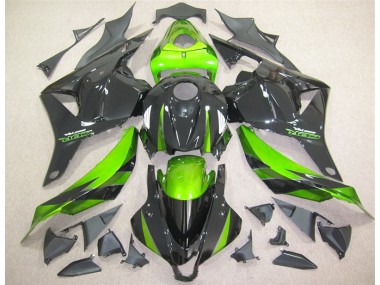 Negro Verde Kits Completo Carenado Moto Honda CBR 600 RR 09-12