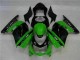Negro Verde Plástico Moto Kawasaki EX250 08-12 Negro Verde Plástico Moto Kawasaki EX250 08-12