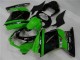 Negro Verde Plástico Moto Kawasaki EX250 08-12 Negro Verde Plástico Moto Kawasaki EX250 08-12