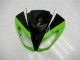Negro Verde Roja Carenado Moto Kawasaki ZX6R 09-12 Negro Verde Roja Carenado Moto Kawasaki ZX6R 09-12