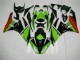 Negro Verde Roja Carenado Moto Kawasaki ZX6R 09-12 Negro Verde Roja Carenado Moto Kawasaki ZX6R 09-12