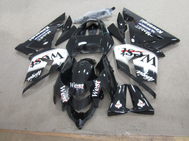 Negro West Ninja Carenado Moto Kawasaki ZX10R 03-05