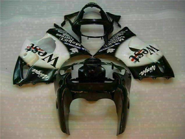Negro West Ninja Carenado Moto Kawasaki ZX6R 00-02 Negro West Ninja Carenado Moto Kawasaki ZX6R 00-02