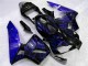 Negro con Azul Llama Carenado Moto Honda CBR 600 RR 03-04 Negro con Azul Llama Carenado Moto Honda CBR 600 RR 03-04