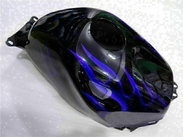 Negro con Azul Llama Carenado Moto Honda CBR 600 RR 03-04 Negro con Azul Llama Carenado Moto Honda CBR 600 RR 03-04