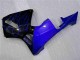 Negro con Azul Llama Carenado Moto Honda CBR 600 RR 03-04 Negro con Azul Llama Carenado Moto Honda CBR 600 RR 03-04