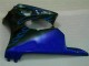 Negro con Azul Llama Carenado Moto Kawasaki ZX6R 00-02 Negro con Azul Llama Carenado Moto Kawasaki ZX6R 00-02