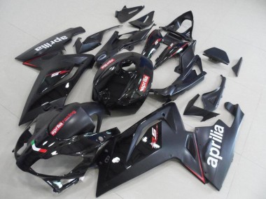 Negro y Negro mate Carenado Moto Aprilia RS 125 06-11