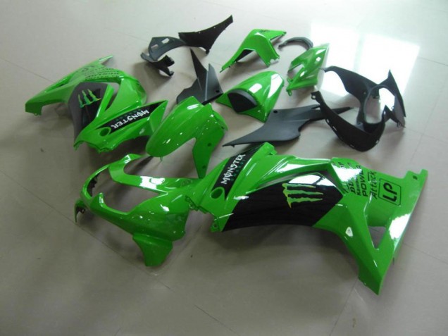 Nuevo Verde Monster Carenado Moto Kawasaki ZX 250R 08-12 Nuevo Verde Monster Carenado Moto Kawasaki ZX 250R 08-12