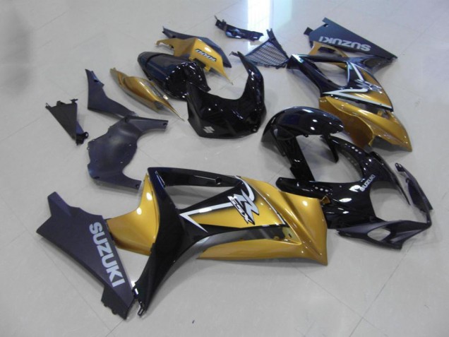 Oro Negro Kit Completo Carenado Moto Suzuki GSXR 1000 K7 07-08 Oro Negro Kit Completo Carenado Moto Suzuki GSXR 1000 K7 07-08