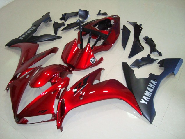 Oscuro Rojo Carenado Moto Yamaha R1 04-06 Oscuro Rojo Carenado Moto Yamaha R1 04-06