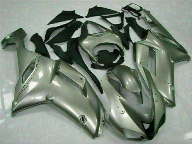 Plata ABS Kits Carenado Moto Kawasaki ZX6R 07-08 Plata ABS Kits Carenado Moto Kawasaki ZX6R 07-08
