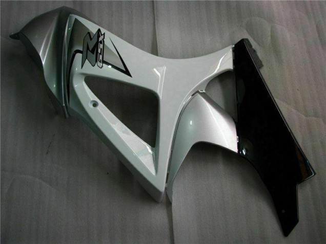 Plata Blanco Carenado Moto Suzuki GSXR 1000 K7 07-08 Plata Blanco Carenado Moto Suzuki GSXR 1000 K7 07-08