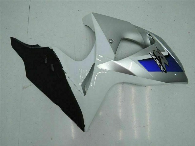Plata Blanco Carenado Moto Suzuki GSXR 1000 K9 09-16 Plata Blanco Carenado Moto Suzuki GSXR 1000 K9 09-16