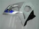 Plata Blanco Carenado Moto Suzuki GSXR 1000 K9 09-16 Plata Blanco Carenado Moto Suzuki GSXR 1000 K9 09-16