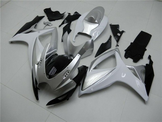 Plata Kit ABS Carenado Motocicleta Suzuki GSXR 600 / 750 K6 06-07 Plata Kit ABS Carenado Motocicleta Suzuki GSXR 600 / 750 K6 06-07