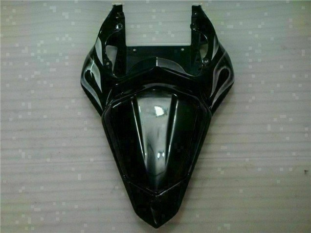 Plata Llama Negro Carenado Moto Yamaha R6 06-07 Plata Llama Negro Carenado Moto Yamaha R6 06-07