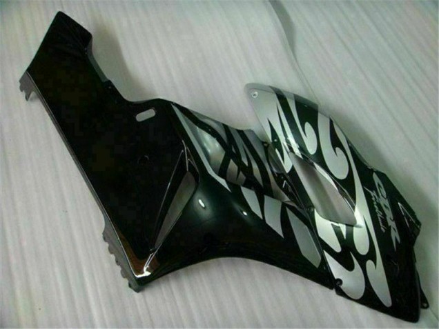 Plata Negro Carenado Moto Honda CBR 1000 RR 04-05 Plata Negro Carenado Moto Honda CBR 1000 RR 04-05