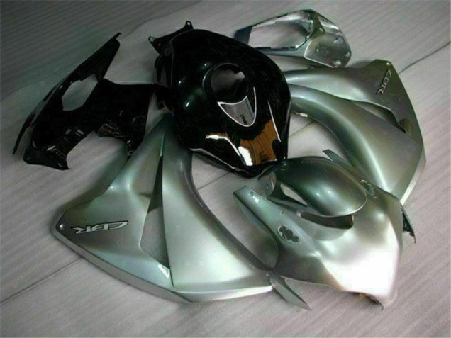 Plata Negro Carenado Moto Honda CBR 1000 RR 08-11 Plata Negro Carenado Moto Honda CBR 1000 RR 08-11