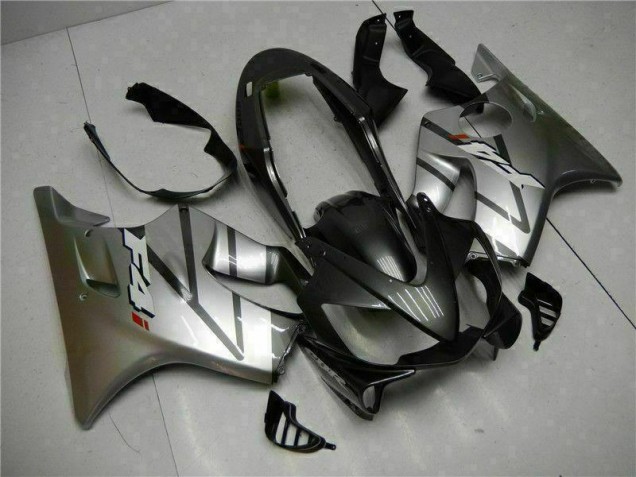 Plata Negro Carenado Moto Honda CBR 600 F4i 04-07