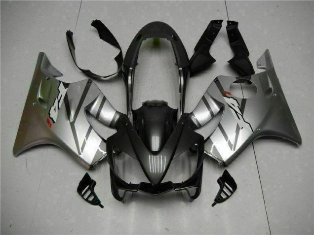 Plata Negro Carenado Moto Honda CBR 600 F4i 04-07