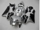 Plata Negro Carenado Moto Honda CBR 600 RR 05-06 Plata Negro Carenado Moto Honda CBR 600 RR 05-06