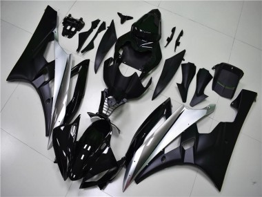 Plata Negro Carenado Moto & Plástico Yamaha R6 06-07