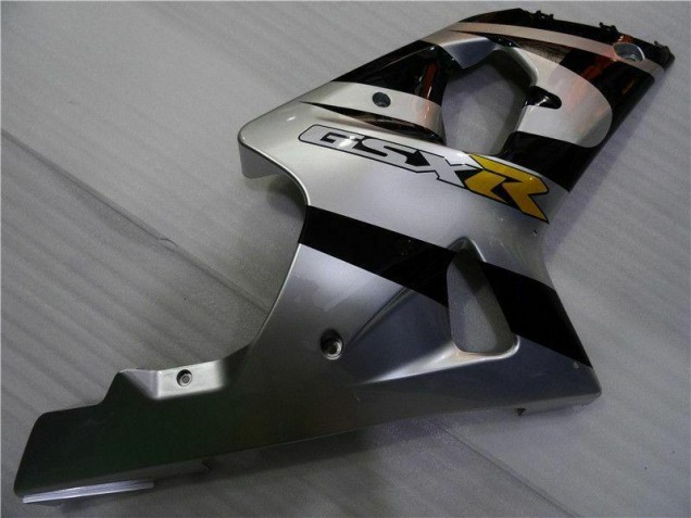 Plata Negro Carenado Moto Suzuki GSXR 1000 K1 00-02 Plata Negro Carenado Moto Suzuki GSXR 1000 K1 00-02
