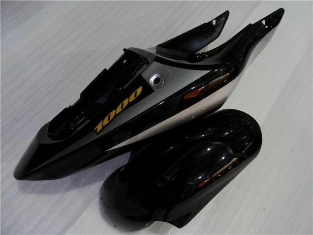 Plata Negro Carenado Moto Suzuki GSXR 1000 K1 00-02 Plata Negro Carenado Moto Suzuki GSXR 1000 K1 00-02