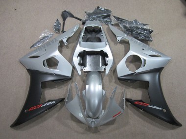 Plata Negro Carenados Moto Yamaha R6 03-05